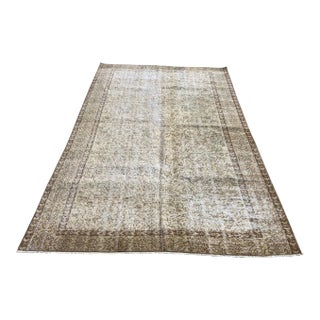 Vintage Turkish Anatolian Bohemian Rug - 5′1″ × 8′7″ For Sale