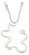 Tiffany & Co. Frank Gehry Equus Diamond Pendant Necklace - 18k White Gold For Sale