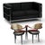Animal Skin Premium MCM Sophisticated Reproduction of the Lc2 Petit Modele Two-Seat Loveseat. For Sale - Image 7 of 12