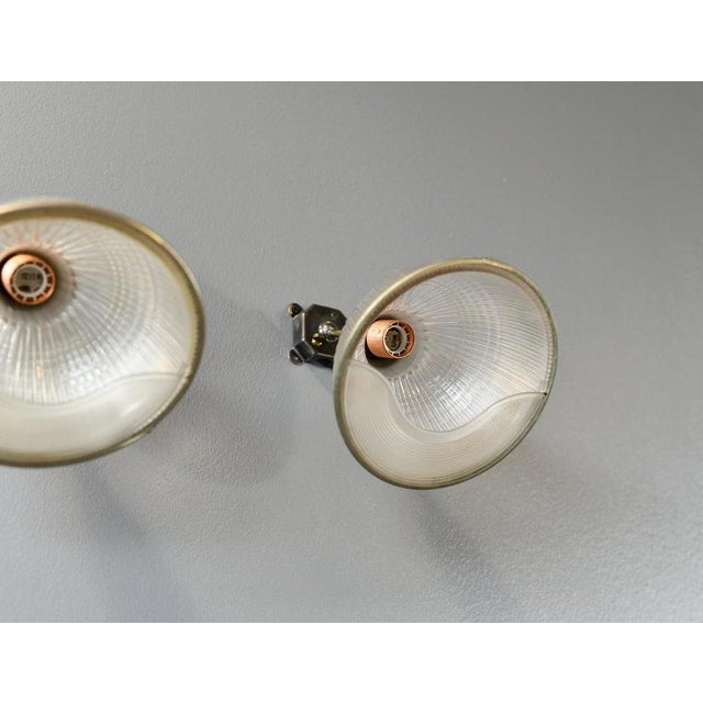 Wall Sconces from Holophane, 1940s, Set of 2 For Sale - Image 9 of 10