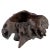 Dark Brown Organic Sculptured Bowl For Sale