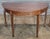 Traditional Early 20th Century Pair Federal Mahogany Demi Lune Hall Tables Console Tables Dining Table Inlay For Sale - Image 3 of 12