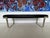 Modern Vintage Custom Upholstered Modern Bench For Sale - Image 3 of 4