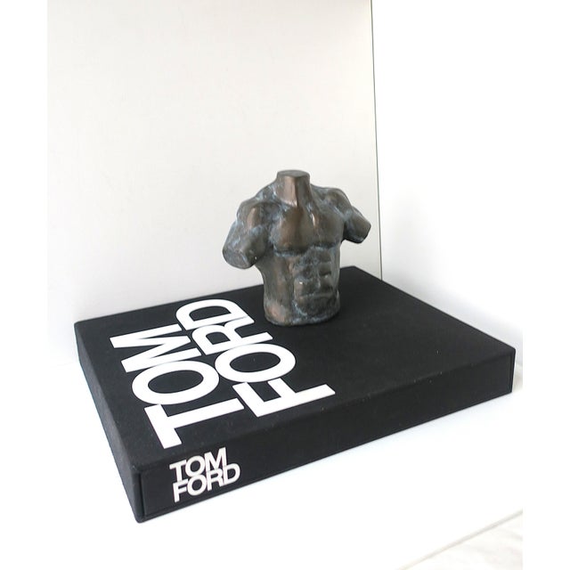 Male Torso Sculpture For Sale - Image 4 of 11