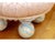 Hollywood Regency MacKenzie-Childs Whimsical Tufted Silk & Cotton Tuffet Ottoman For Sale - Image 3 of 9