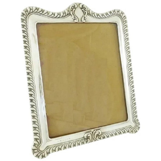 Antique Victorian English Sterling Silver Picture Frame Chairish