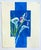 2020s "Iris and Lily" Contemporary Modernist Botanical Painting by Adele For Sale - Image 5 of 5