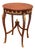 French Louis XV Style Marquetry Round Table For Sale