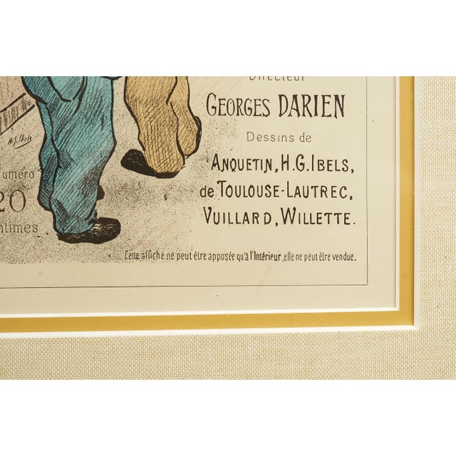 L’Escarmouche | Late 19th Century Henri-Gabriel Ibels Periodical Print For Sale In Chicago - Image 6 of 6