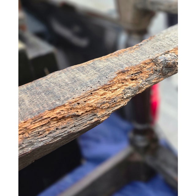 Antique 18th Century Draw-Leaf Table/Refectory or Tavern Table For Sale - Image 16 of 18