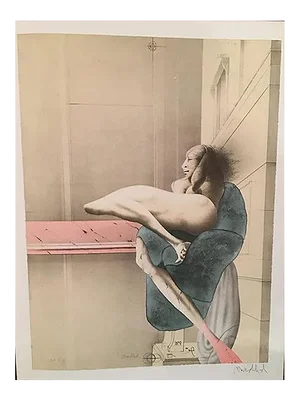 Tribute to Michelangelo - Original Lithograph by Paul Wunderlich - 1975 1975
