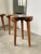 Olive Tree Tripod Stools, 1950s, Set of 5 For Sale - Image 13 of 18