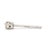 Dainty Tiny Diamond Studs, 14k White Gold, Width 2.3 Mm, Pair For Sale - Image 4 of 5