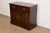 English Ethan Allen Georgian Solid Cherry Wood Flip Top Buffet Server or Bar Cabinet For Sale - Image 3 of 13