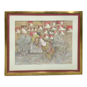 “Not for Sale” Colored Pencil Drawing by Ann Chernow