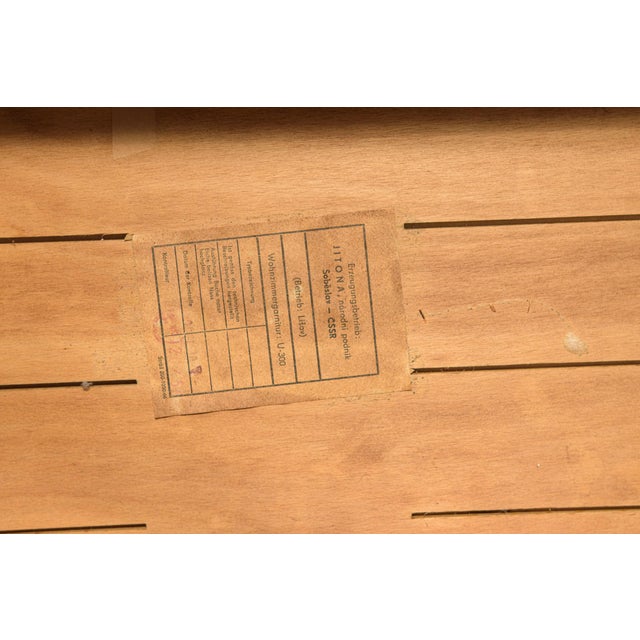 Mid-Century Model U391 Bar Cabinet by Bohumil Landsman for Jitona, Former Czechoslovakia, 1960s For Sale - Image 14 of 15