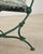 Set of Four o.w. Lee Wrought Iron Garden Patio Dining Armchairs For Sale - Image 18 of 18