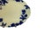 Late 19th Century Antique 1896 w.h. Grindley Flow Blue 12.5" Oval Platter - Marechal Neil Pattern C. 1896 Made in Staffordshire England For Sale - Image 5 of 6