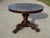Restoration Period Pedestal Table with Rotating Marble Top For Sale - Image 4 of 18