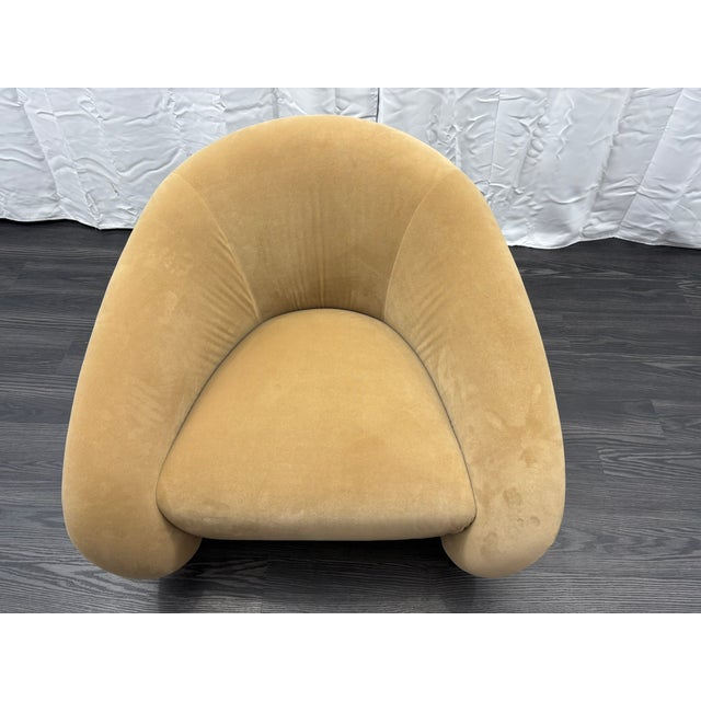 Rh Reyna Swivel Chair For Sale - Image 16 of 18
