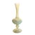 Vintage French White Opaline Lamp from Lampe Berger and Opalescent Soliflore Vase, 1950, Set of 2 For Sale - Image 6 of 9