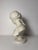 Sculpture Bust of Young Woman, 1800s, Marble For Sale - Image 9 of 15