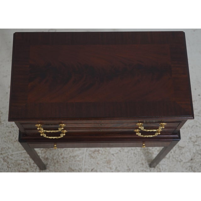 Stickley Colonial Williamsburg Mahogany Silver Chest For Sale - Image 10 of 18