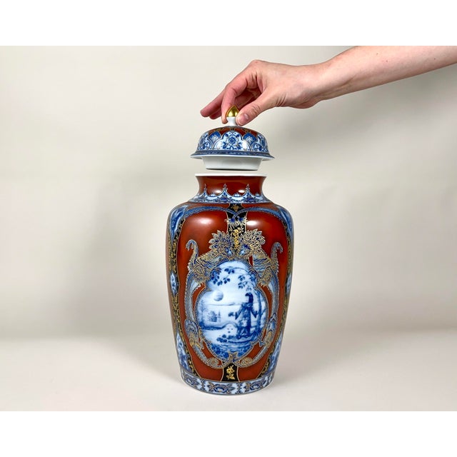 Vintage Siam Vase from AK Kaiser, 1960 For Sale - Image 8 of 8