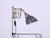 Bauhaus Nickel-Plated Scissor Accordion Table Lamp, 1930s, in Good conditions. Designed 1920 to 1949 European Plug (up to...
