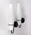 Modernist Glass Wall Sconces C-1556 by Raak, 1950s For Sale - Image 9 of 15