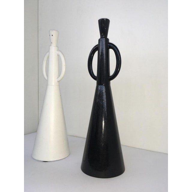 Alessandro Guerriero, Postmodern Portabuono Quo Sculptures, Italy, 1980s, Set of 2 For Sale - Image 10 of 18