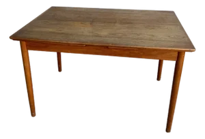 1950s Willy Beck Teak Dining Table by Askel Bender Madsen and Ejner Larsen