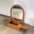 1980s Vintage Dutch Wooden Mirror with Storage Unit, 1986 For Sale - Image 5 of 9
