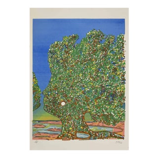 Mayo (Antoine Malliarakis), L'arbre De L'amour (The Tree of Love), Lithograph, 1980 For Sale