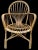 Vintage Armchair in Rattan, 1960s, in Very Good conditions. Designed 1960 to 1969