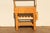 Farmhouse Vintage I. Magnin Solid Wood Butcher Block Baker’s Rack Kitchen Workbench For Sale - Image 3 of 18