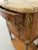 1920s French Burled Elm Tall Marble Top Nightstand For Sale - Image 4 of 6