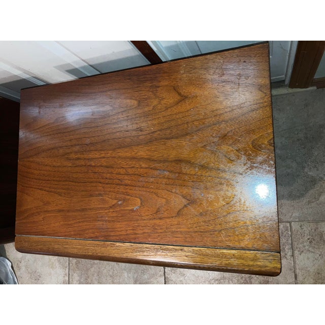 Mid Century Modern Diamond Front Nightstands For Sale - Image 10 of 18