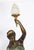 Antique Bronze Libertas Figural Torcheres Lamps by F. De Luca, 20th Century, Set of 2 For Sale - Image 5 of 18