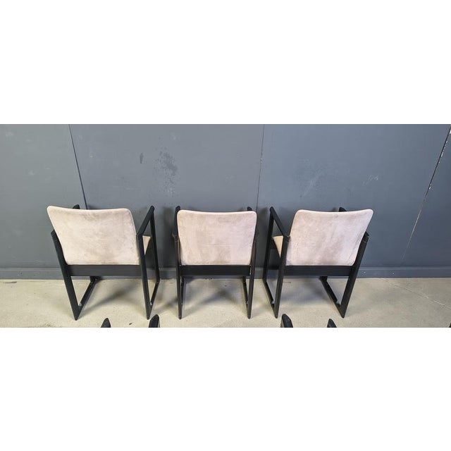 Wood Vintage Dining Chairs attributed to Tobia Scarpa, 1970s, Set of 6 For Sale - Image 7 of 14