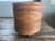 Camel 1970s Vintage Mid-Century Crespi Style Pencil Reed Rattan Bamboo Planter Italian For Sale - Image 8 of 12