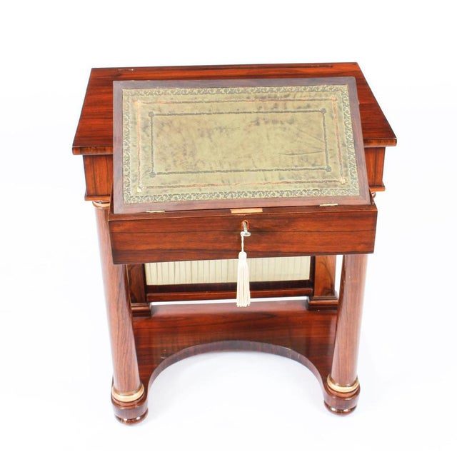 English Empire Console or Writing Table, 19th Century For Sale - Image 13 of 18