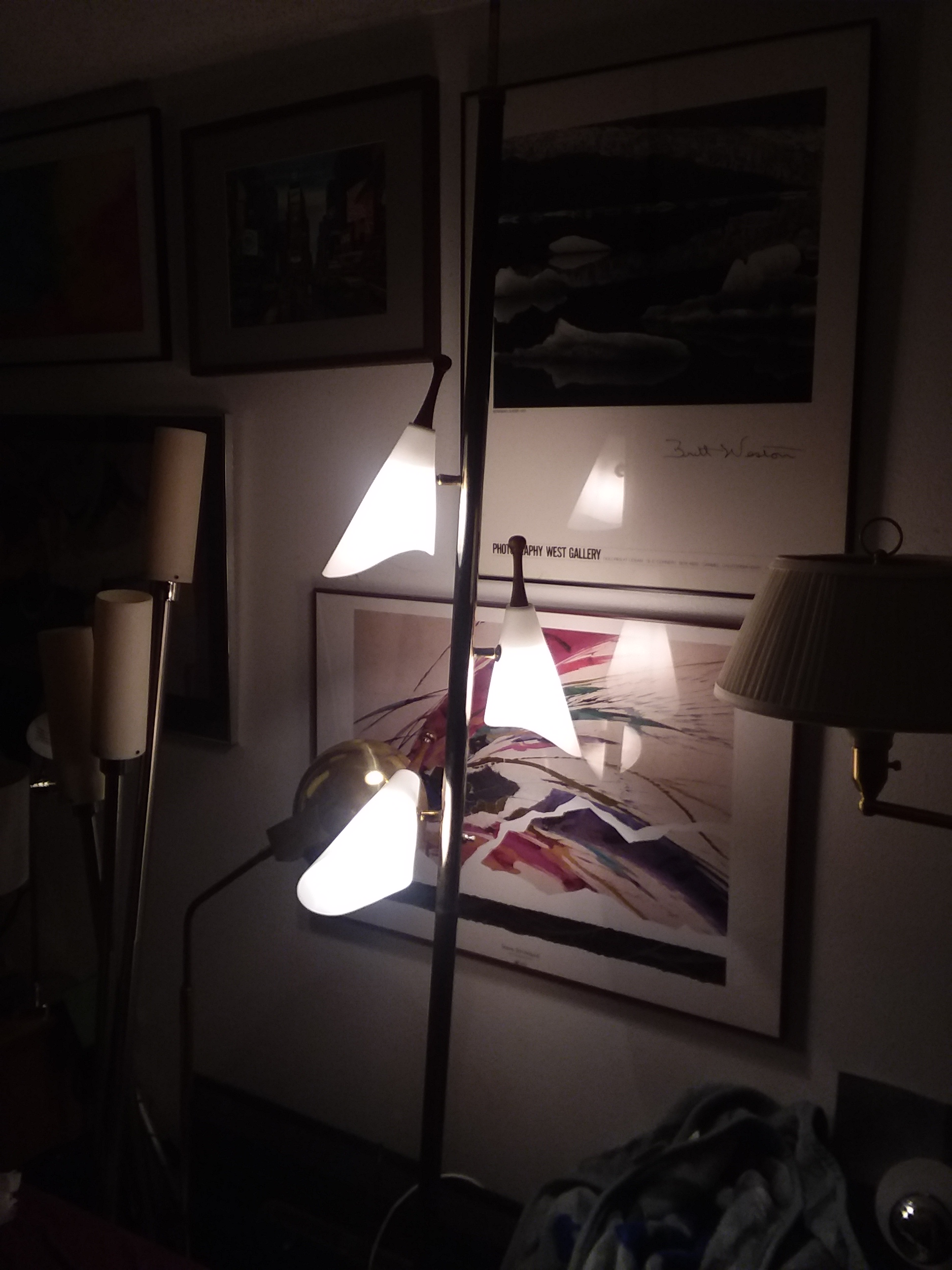tension pole lamp for sale