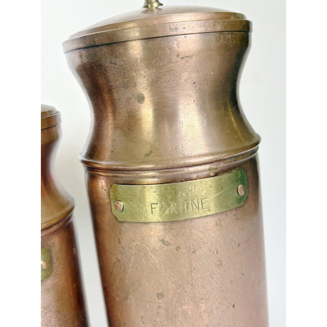 1960s Vintage Copper Pots, France, 1960s, Set of 3 For Sale - Image 5 of 12