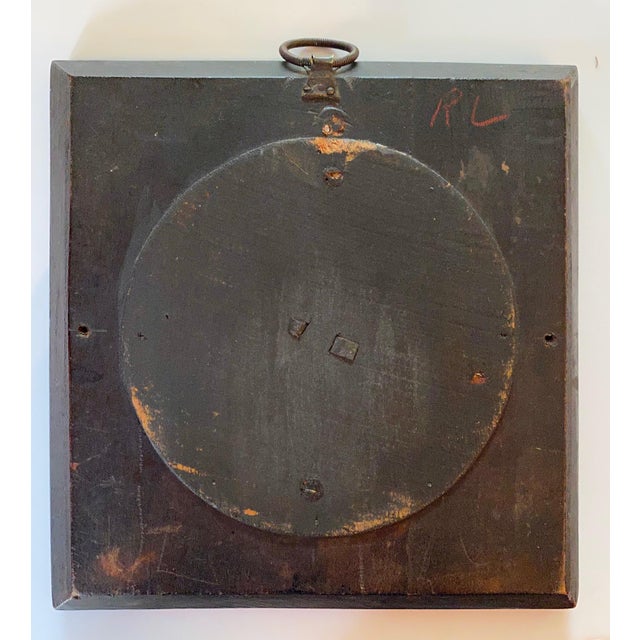 Antique Jean-Jacques Rousseau Bronze Relief Medallion Wall Plaque For Sale - Image 12 of 15