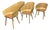 Stefan Diez for E15 Ch04 Houdini Oak + Leather Armchairs, Set of Six For Sale