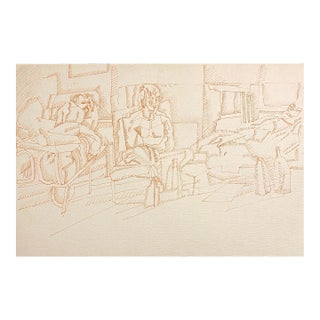 Ron Yrabedra Modern Drawing For Sale