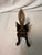 English Vintage, English, Fox, Brass Door Knocker, Stamped England For Sale - Image 3 of 8