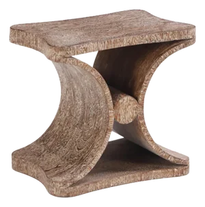 Cerused Oak Bench / Table, in the Manner of Jean-Michel Frank. Contemporary.