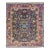 Modern Oushak Handmade Allover Floral Grey and Purple Wool Rug For Sale